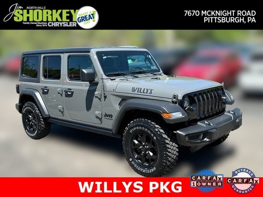 2021 Jeep Wrangler Unlimited Willys in North Huntingdon, PA - Jim Shorkey Auto Group