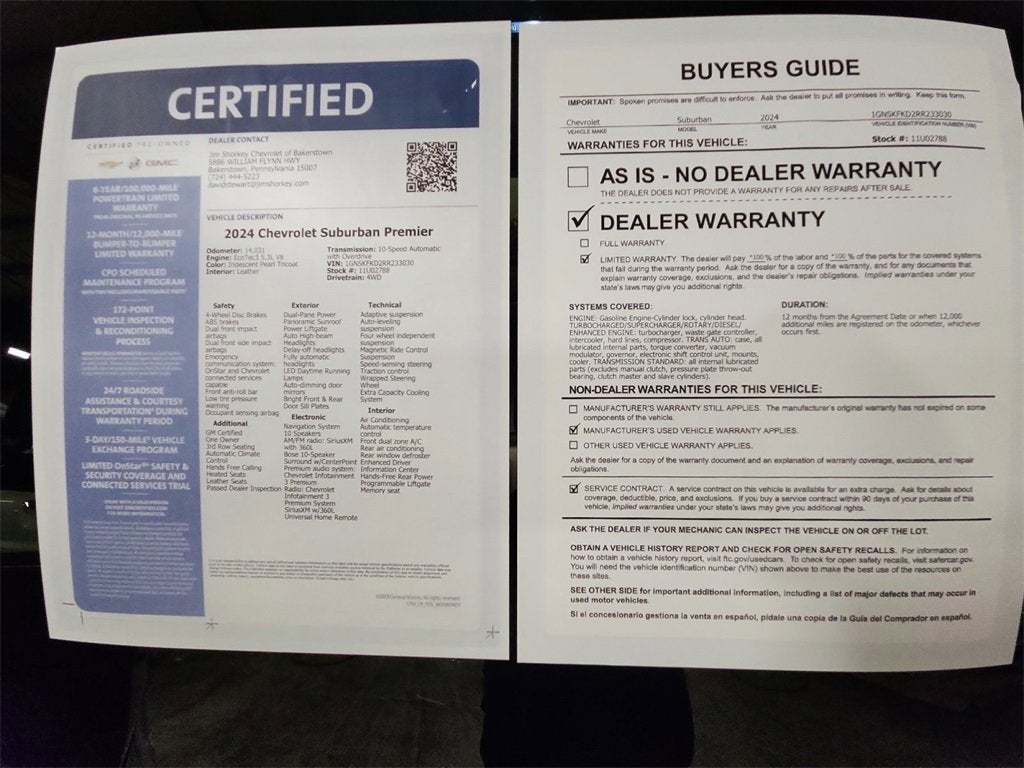 2024 Chevrolet Suburban Premier