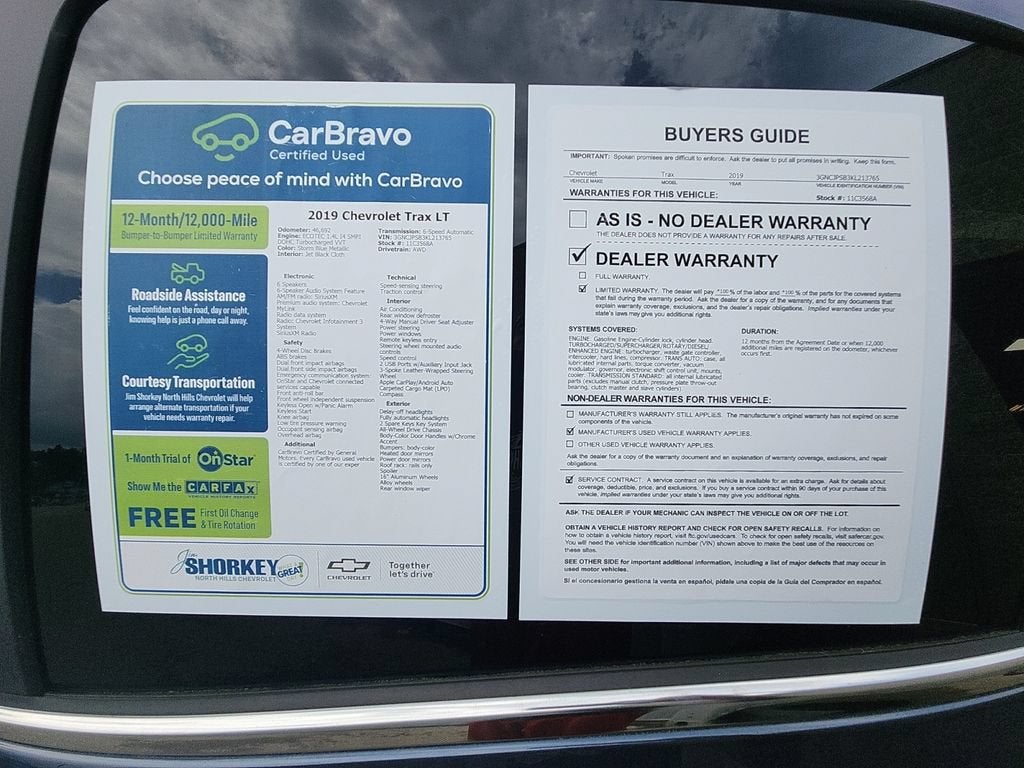 2019 Chevrolet Trax LT