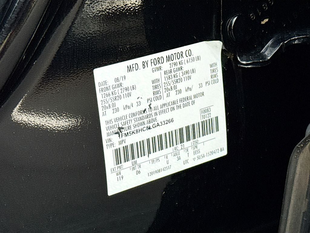 2020 Ford Explorer Platinum