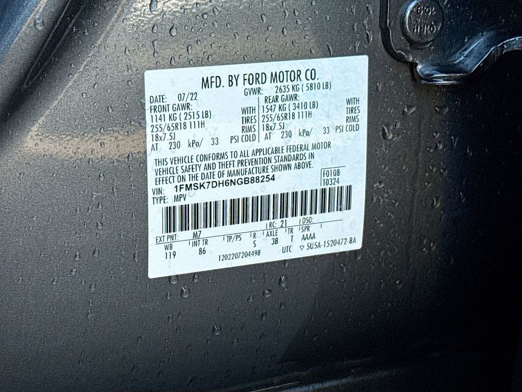 2022 Ford Explorer XLT