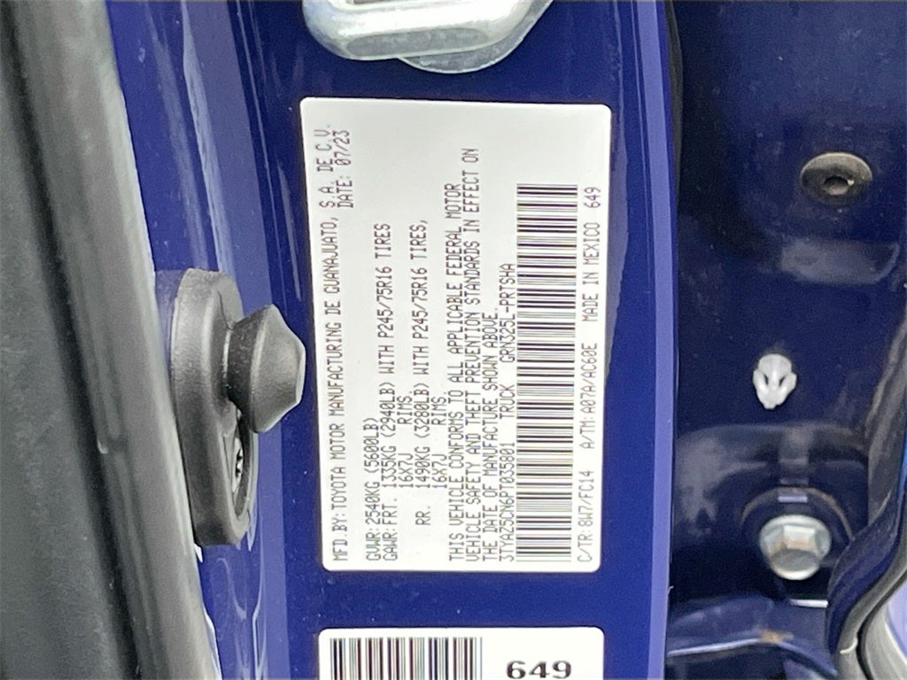 2023 Toyota Tacoma SR5 V6