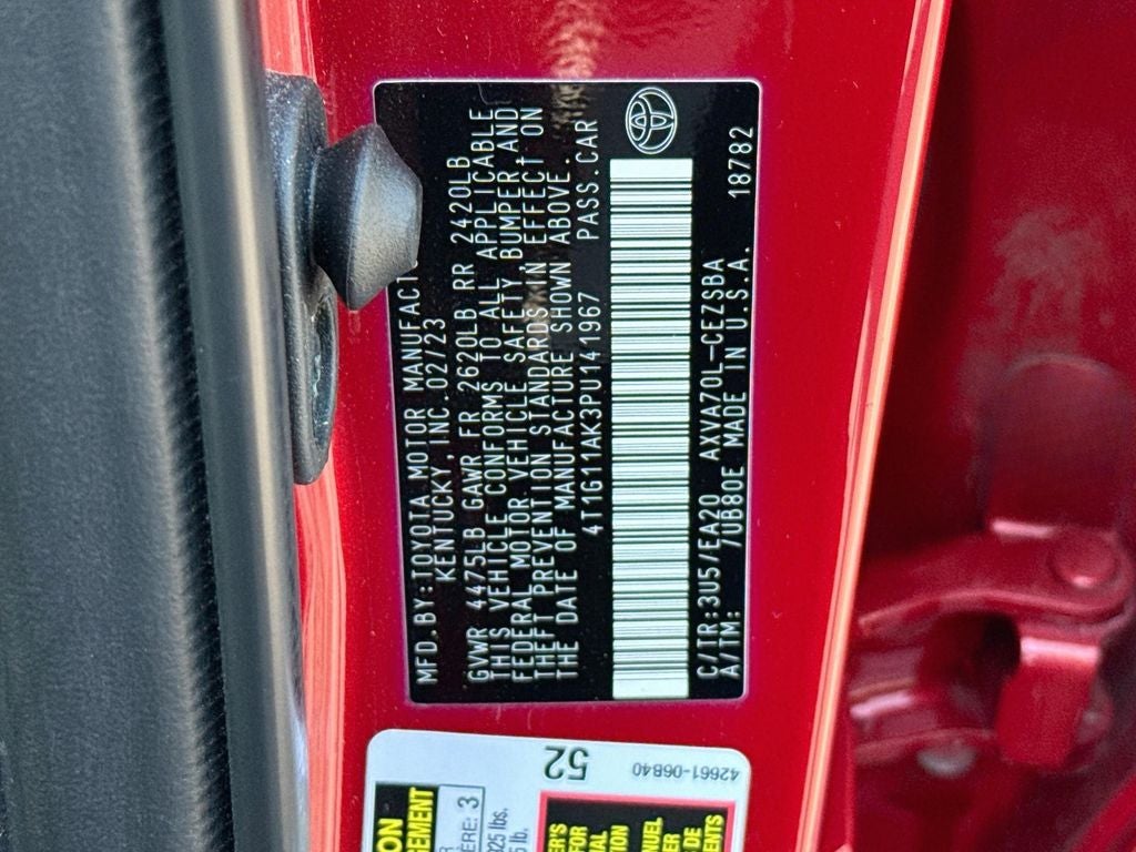 2023 Toyota Camry SE