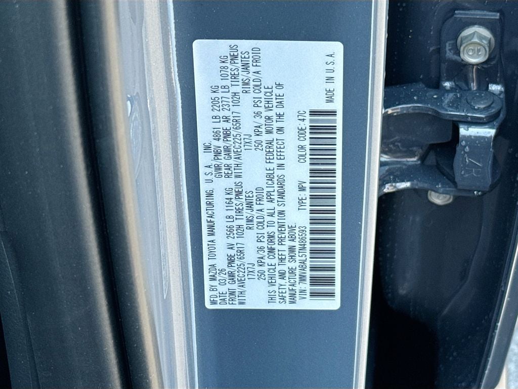 2026 Mazda Mazda CX-50 2.5 S Select AWD