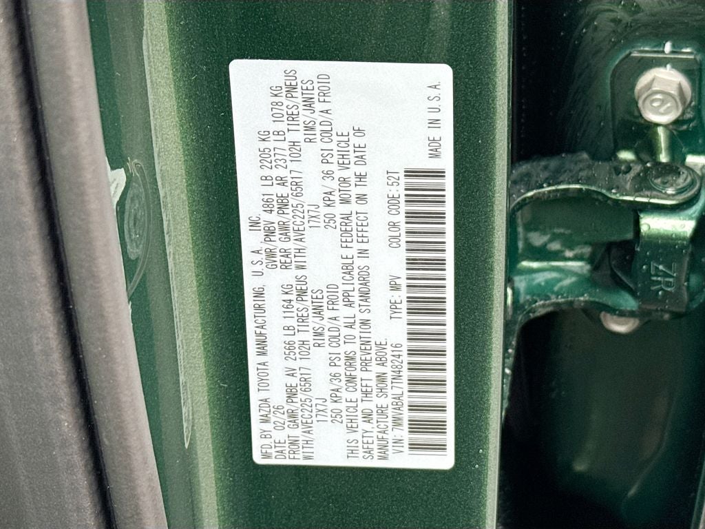 2026 Mazda Mazda CX-50 2.5 S Select AWD