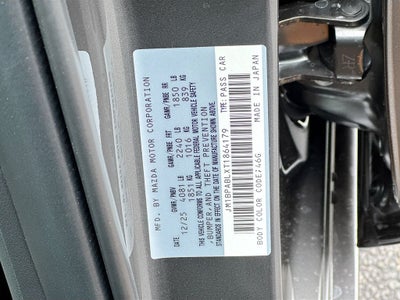 2026 Mazda Mazda3 Sedan 2.5 S Select Sport