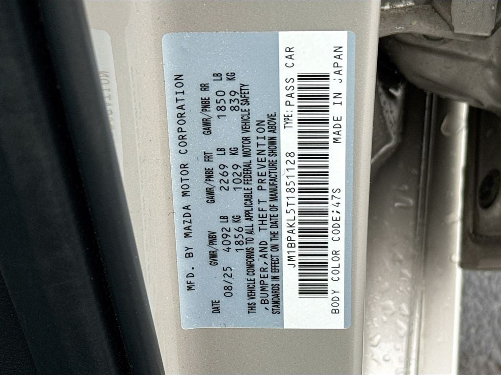 2026 Mazda Mazda3 2.5 S Select Sport