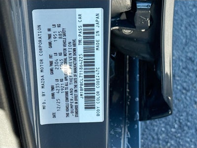 2026 Mazda Mazda3 Sedan 2.5 S Carbon Edition AWD