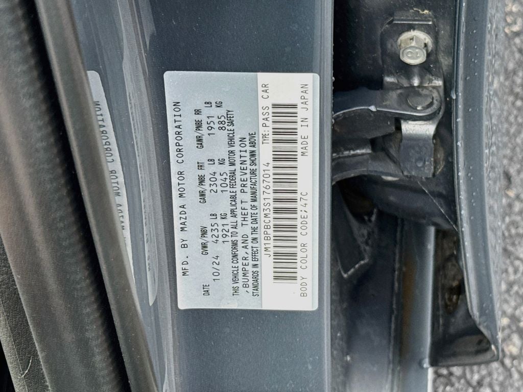 2025 Mazda Mazda3 2.5 S Carbon Edition
