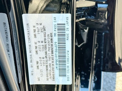 2026 Mazda Mazda3 Sedan 2.5 Turbo Premium Plus AWD