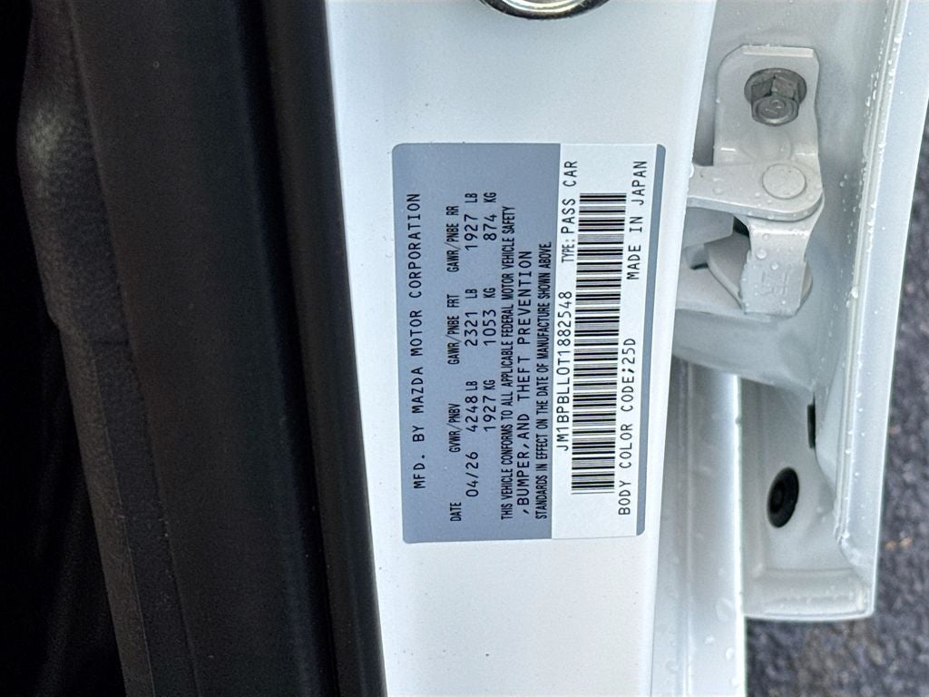 2026 Mazda Mazda3 Hatchback 2.5 S Carbon Edition AWD