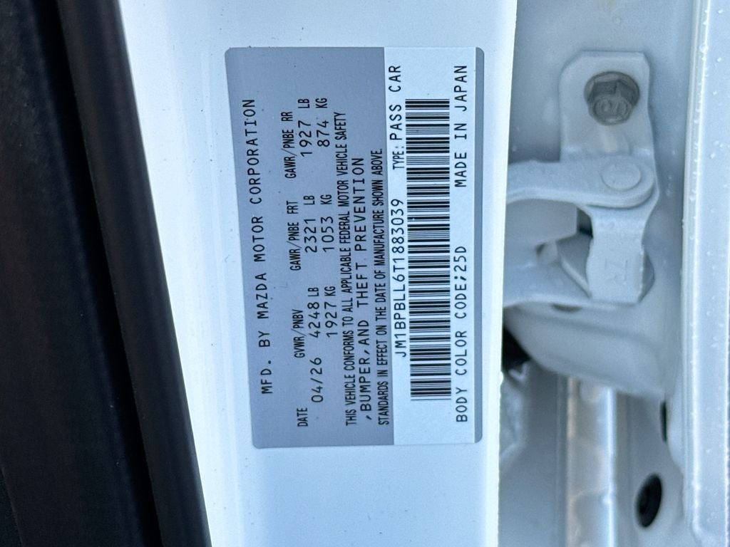 2026 Mazda Mazda3 Hatchback 2.5 S Carbon Edition AWD