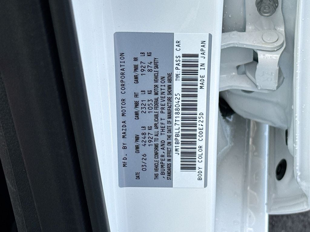 2026 Mazda Mazda3 Hatchback 2.5 S Carbon Edition AWD