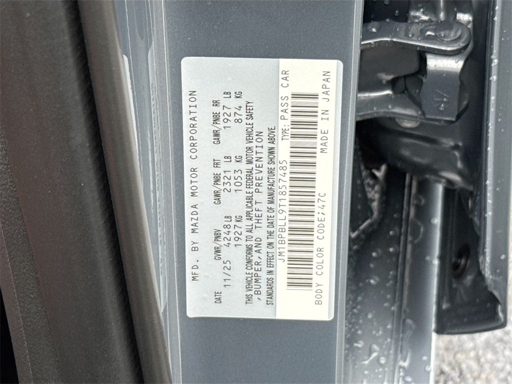 2026 Mazda Mazda3 Hatchback 2.5 S Carbon Edition AWD