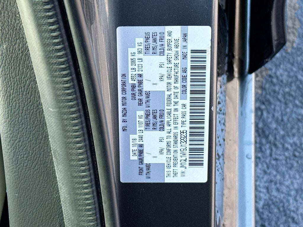 2018 Mazda Mazda6 Grand Touring Reserve