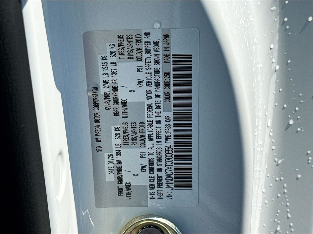 2026 Mazda Mazda MX-5 Miata Club