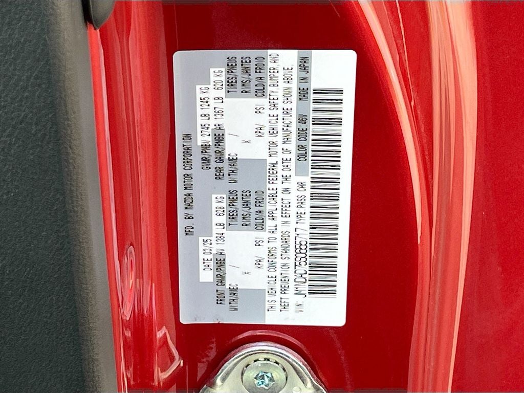 2025 Mazda Mazda MX-5 Miata Grand Touring