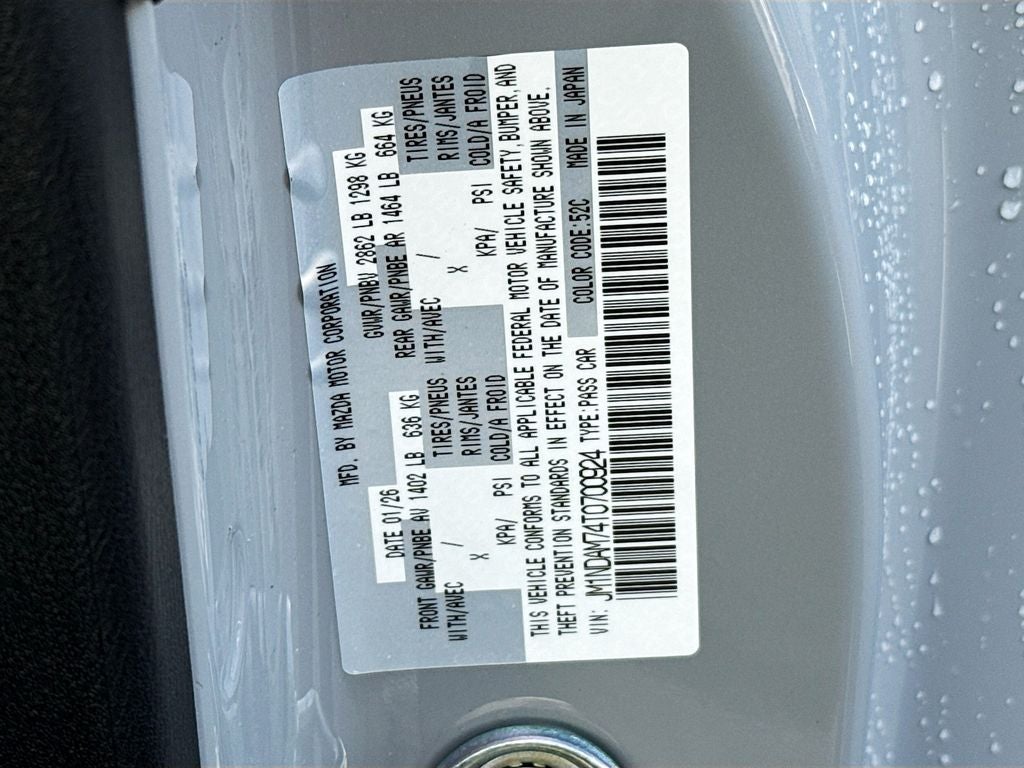 2026 Mazda Mazda MX-5 Miata RF Grand Touring