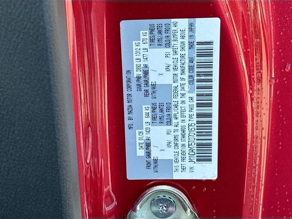 2026 Mazda Mazda MX-5 Miata RF Grand Touring