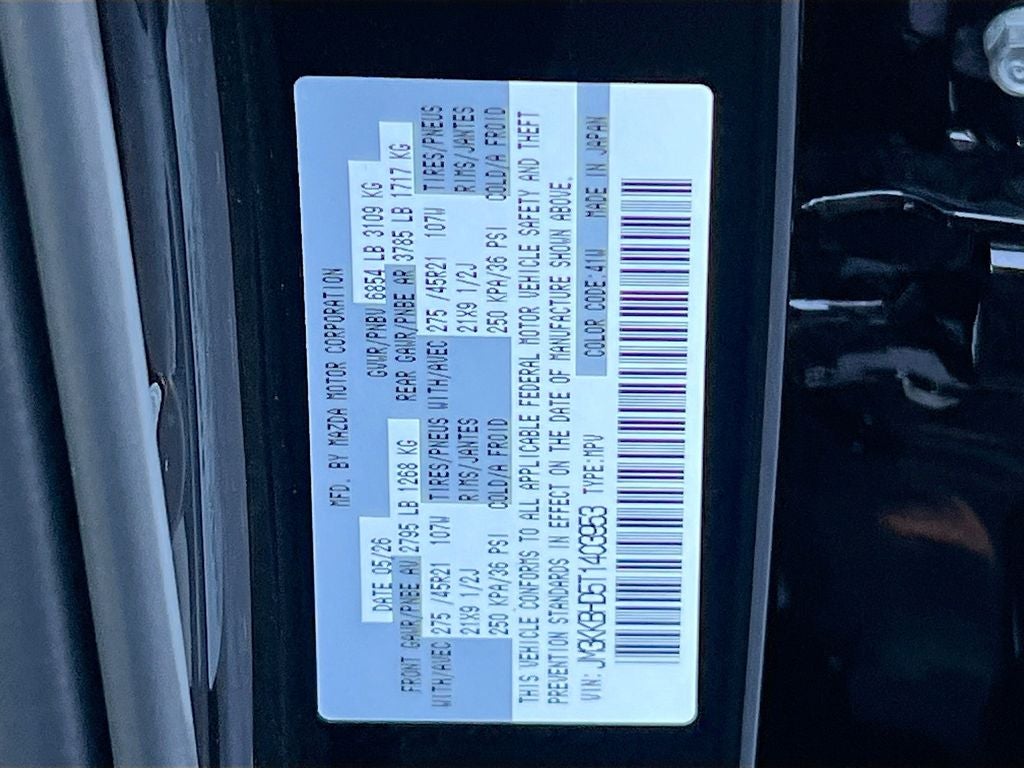 2026 Mazda Mazda CX-90 3.3 Turbo Preferred AWD