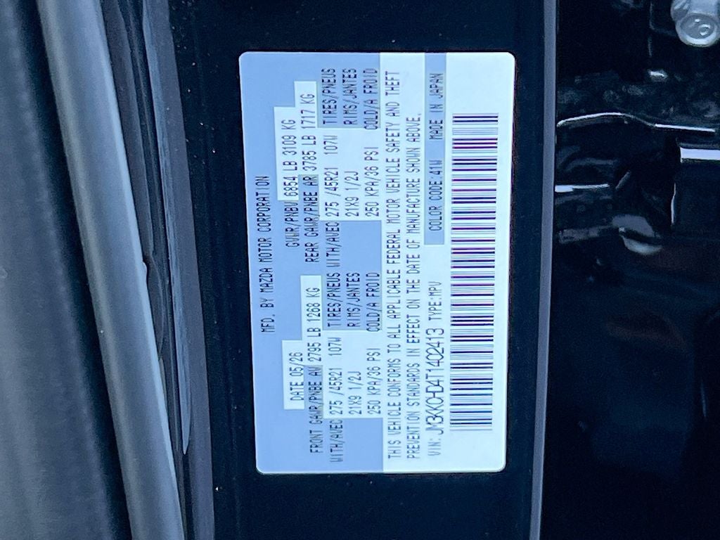 2026 Mazda Mazda CX-90 3.3 Turbo Premium Sport AWD
