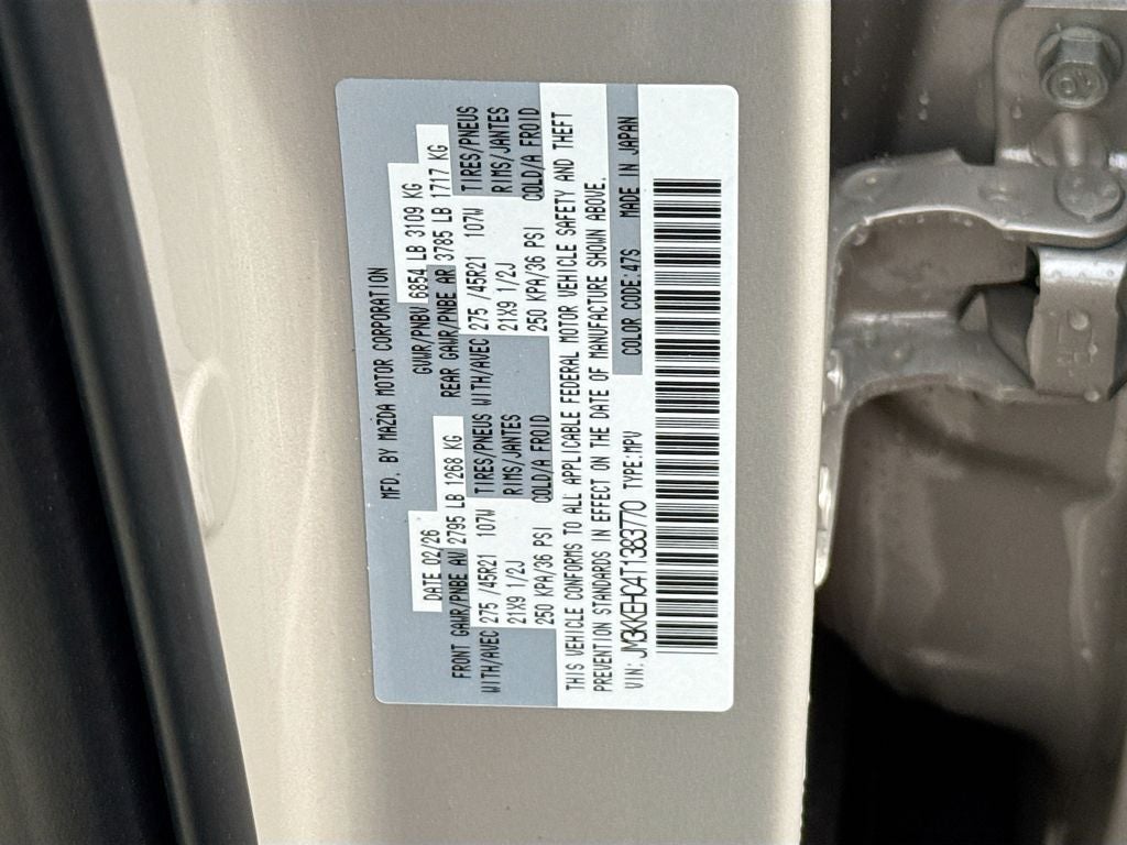 2026 Mazda Mazda CX-90 3.3 Turbo S Premium Plus AWD