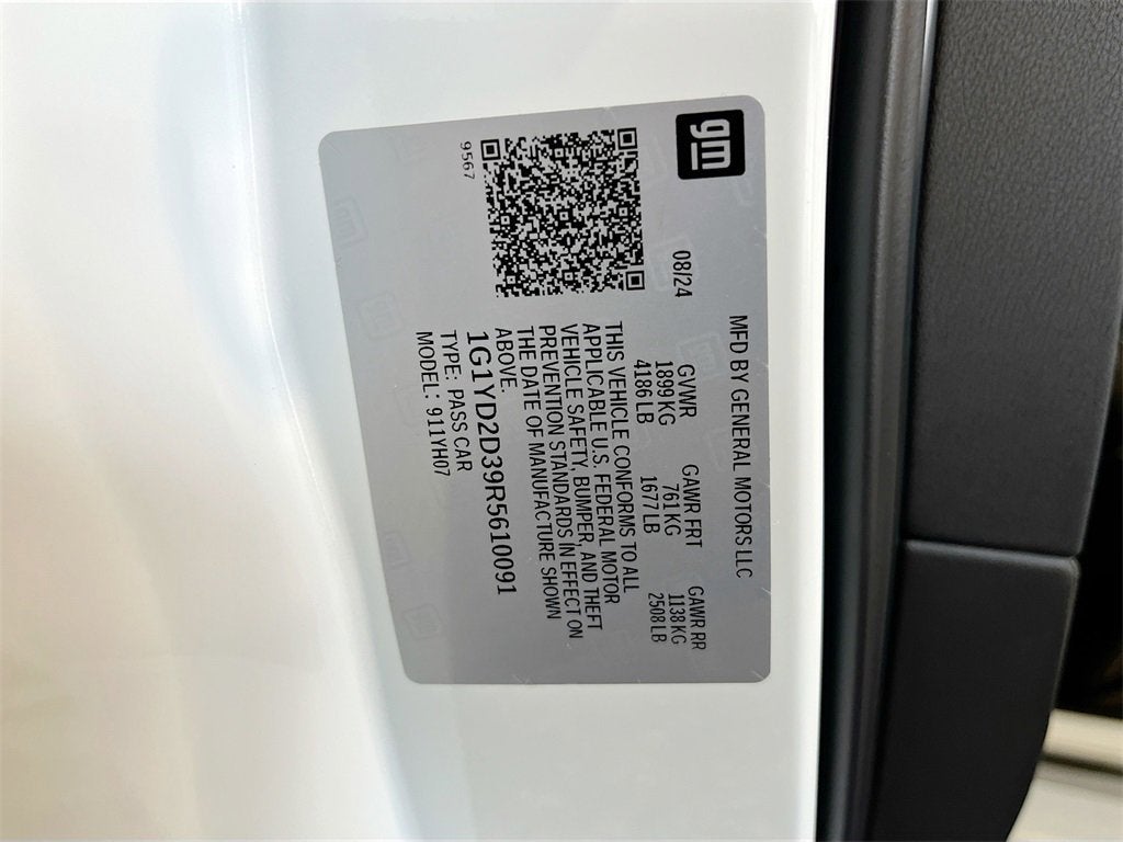 2024 Chevrolet Corvette Z06 1LZ