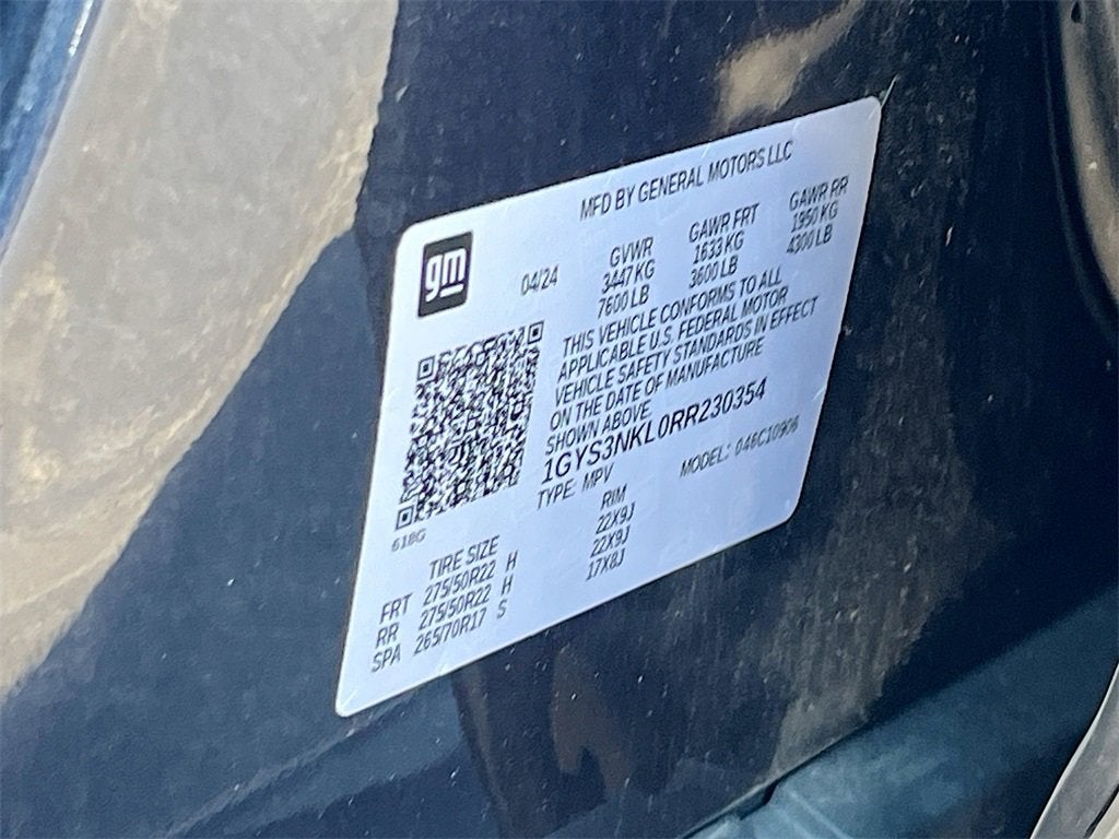 2024 Cadillac Escalade ESV Sport