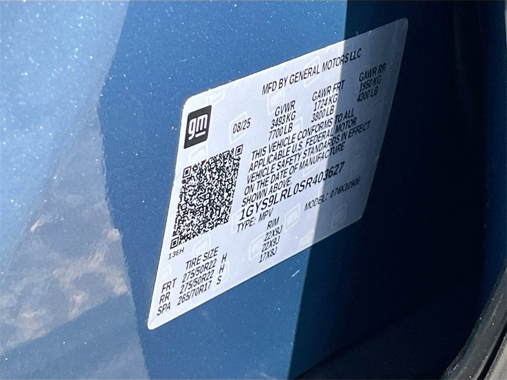 2025 Cadillac Escalade ESV Premium Luxury