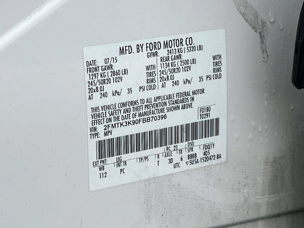 2015 Ford Edge Titanium