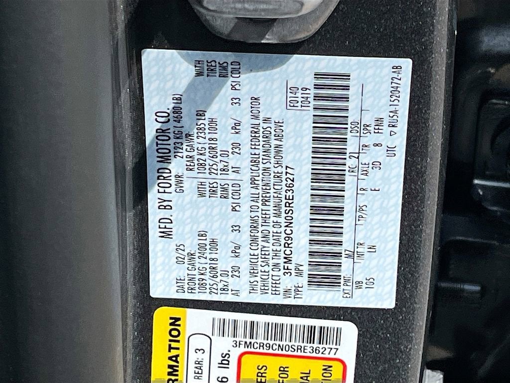 2025 Ford Bronco Sport Outer Banks