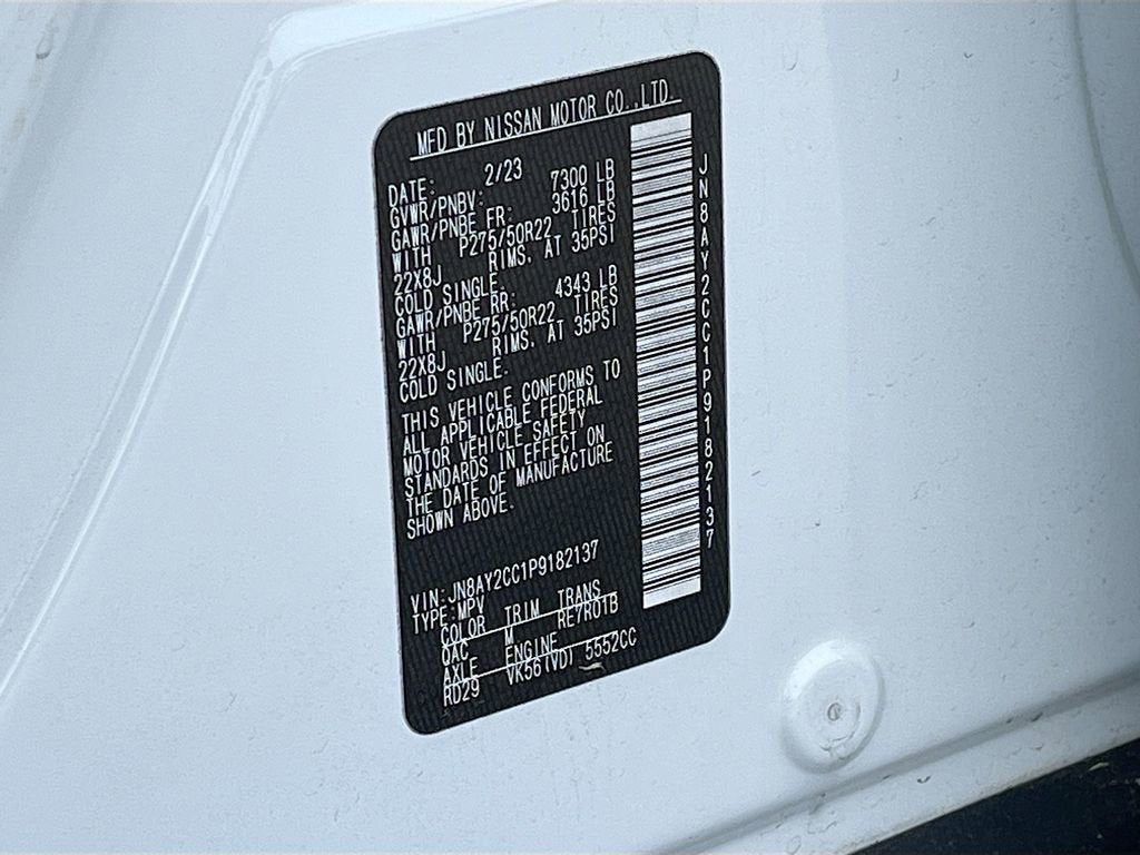 2023 Nissan Armada Platinum