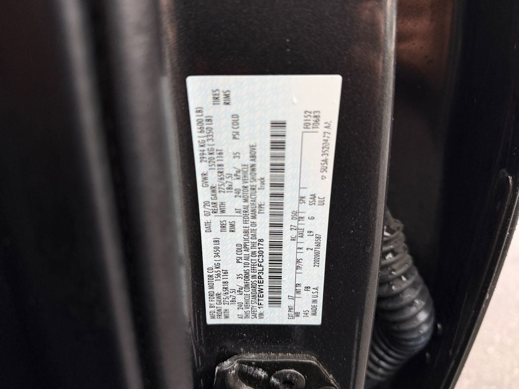 2020 Ford F-150 XLT SPORT