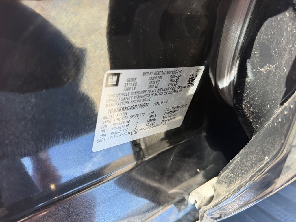 2016 Chevrolet Tahoe LT Z71