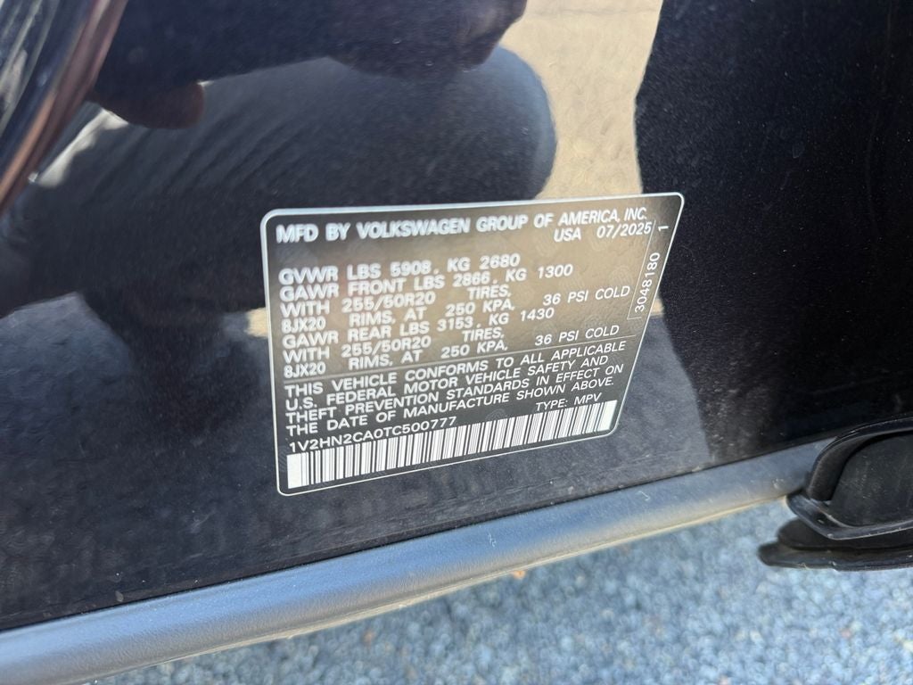 2026 Volkswagen Atlas 2.0T SE w/Technology