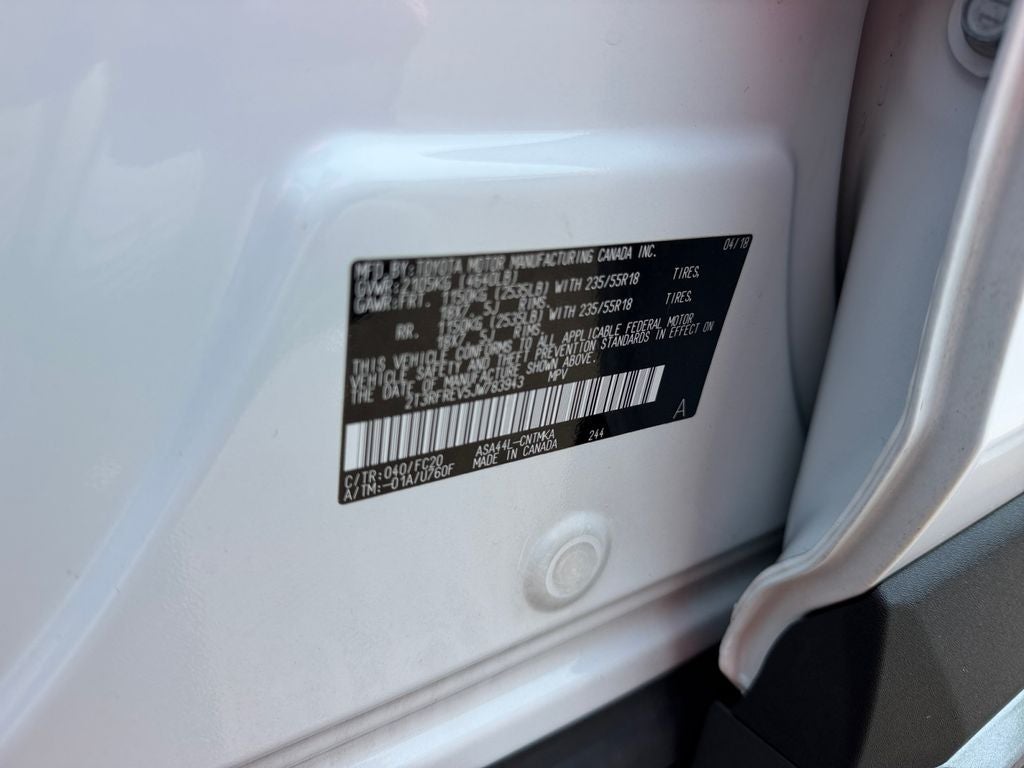 2018 Toyota RAV4 Adventure