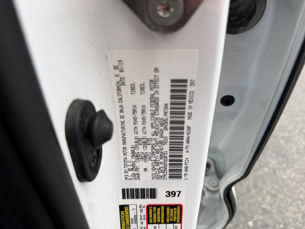 2019 Toyota Tacoma SR5 V6