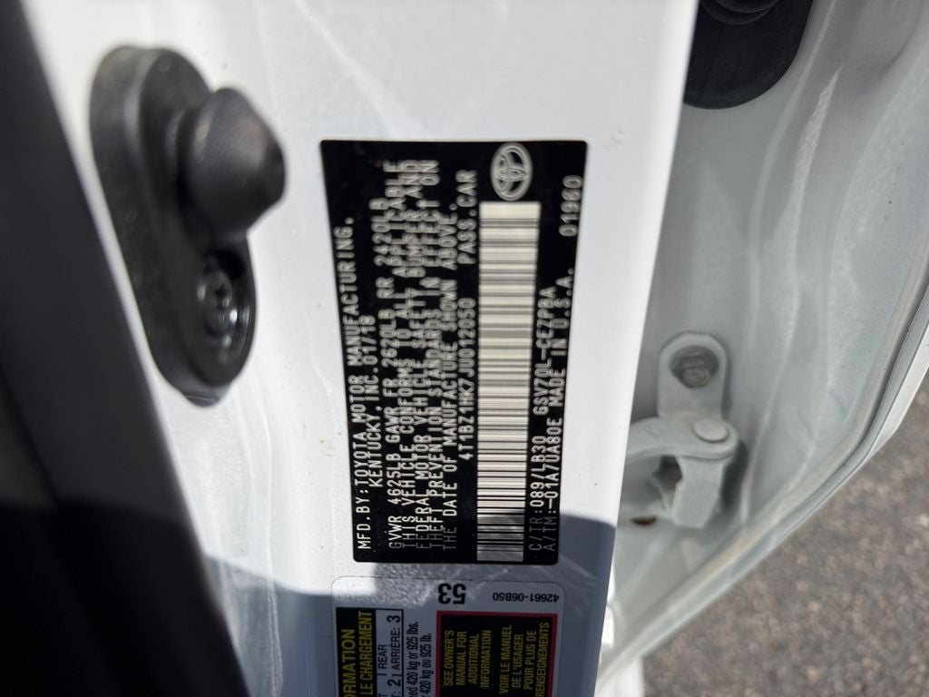 2018 Toyota Camry XSE V6