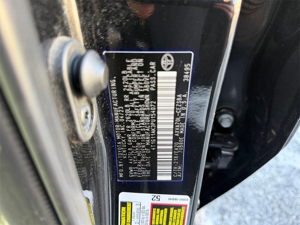 2023 Toyota CAMRY SE