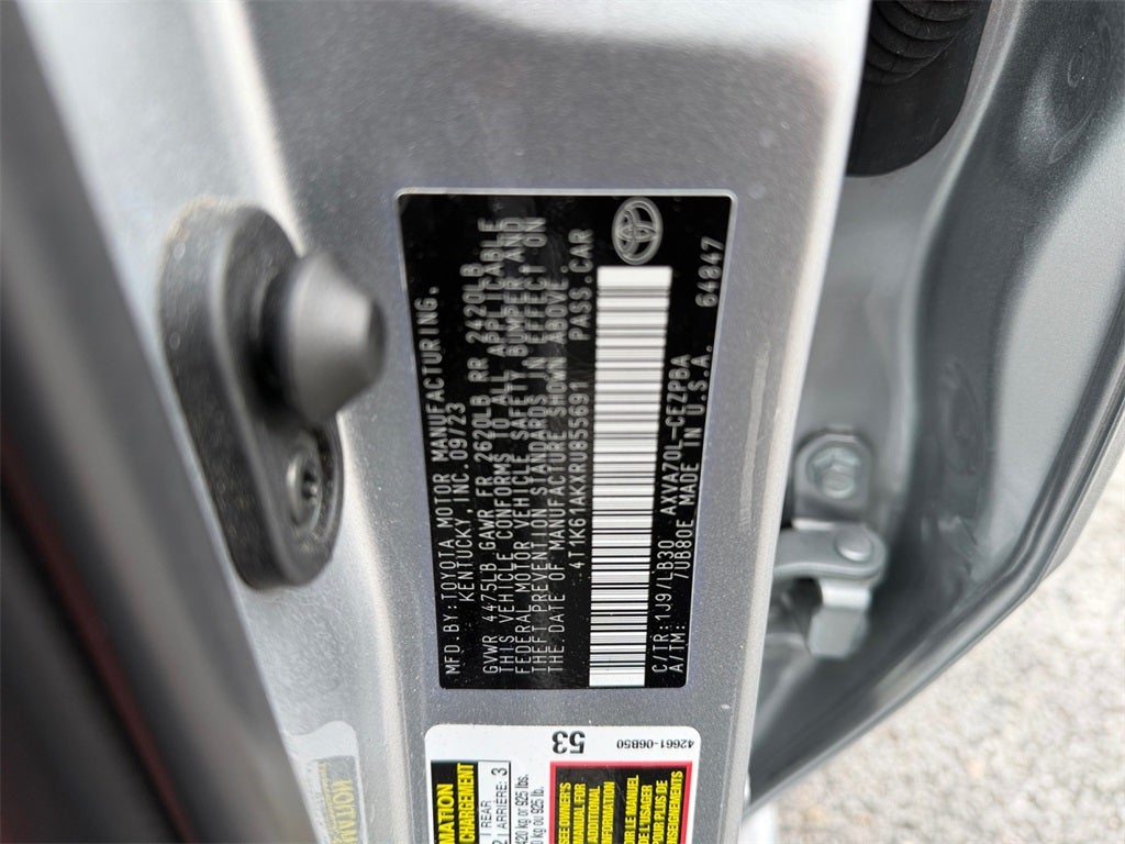 2024 Toyota CAMRY XSE