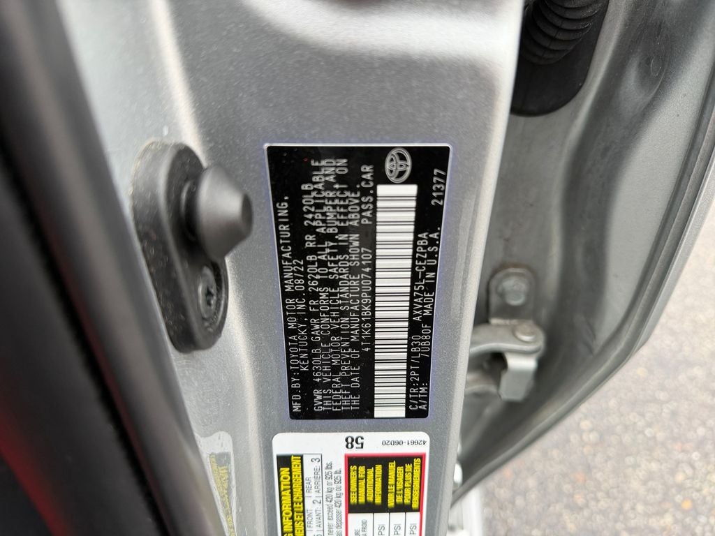 2023 Toyota CAMRY XSE