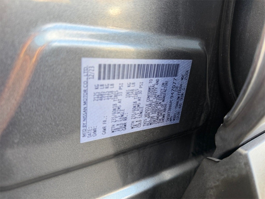 2023 Nissan Rogue SV