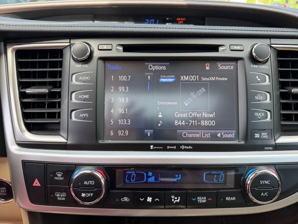 2019 Toyota Highlander XLE