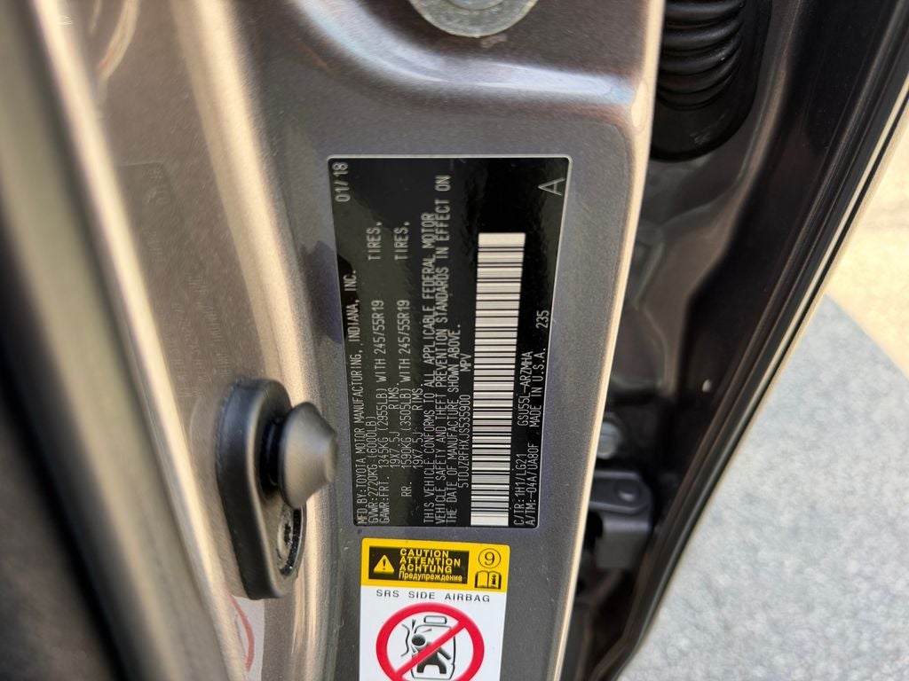 2018 Toyota Highlander SE