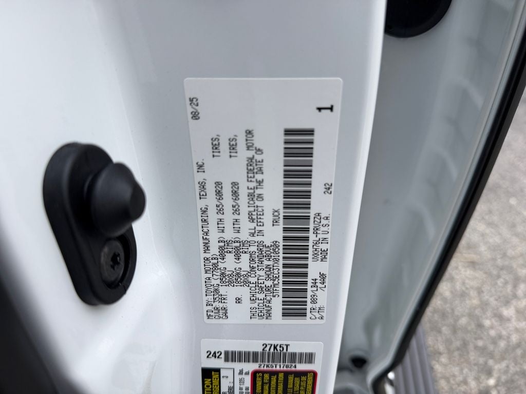 2026 Toyota TUNDRA HV 4X4 1794 Edition