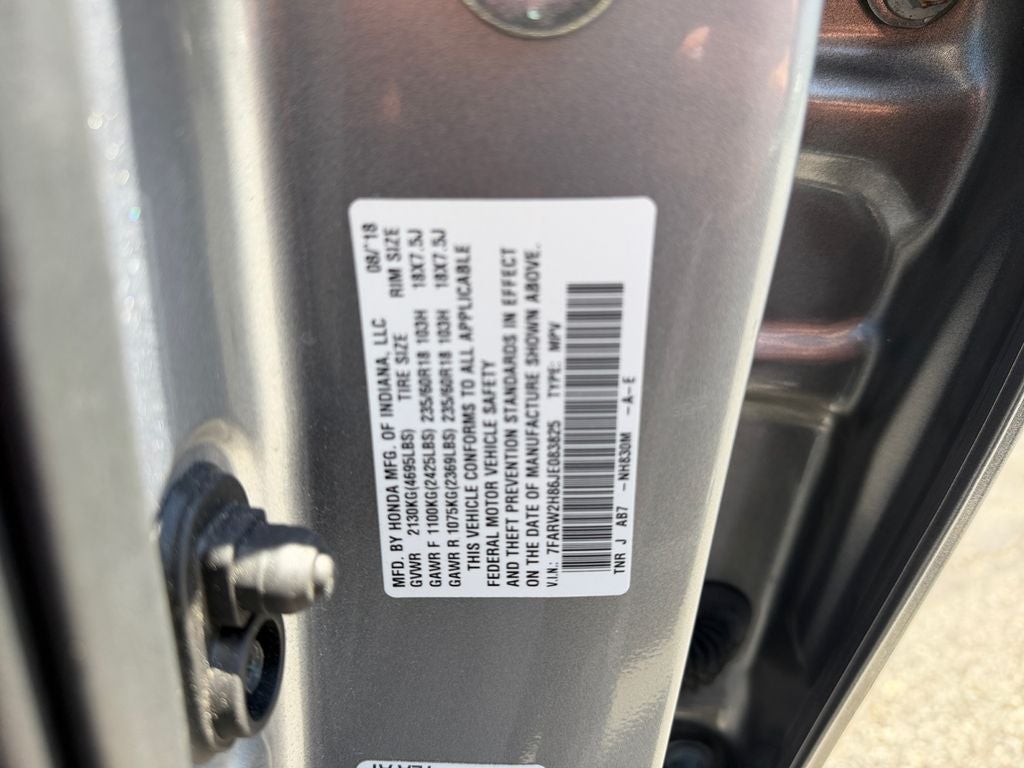2018 Honda CR-V EX-L