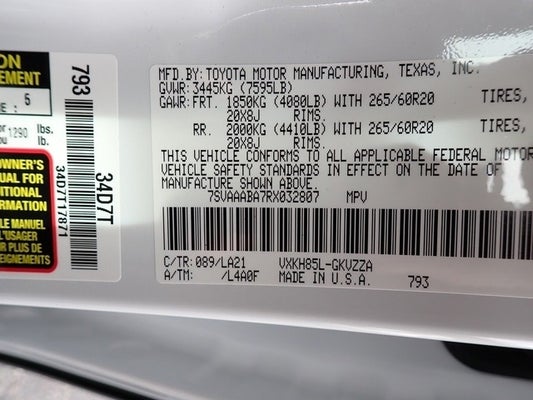2024 Toyota Sequoia Platinum in North Huntingdon, PA - Jim Shorkey Auto Group