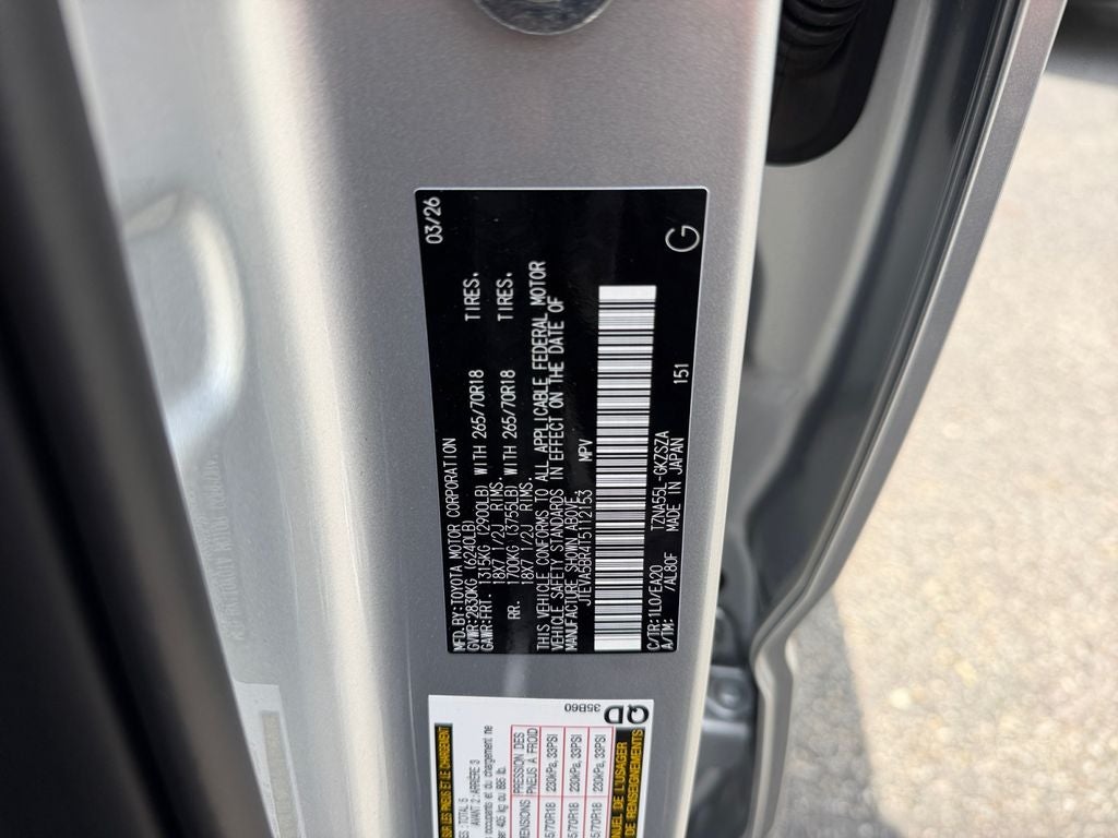 2026 Toyota 4RUNNER TRD Off-Road Premium