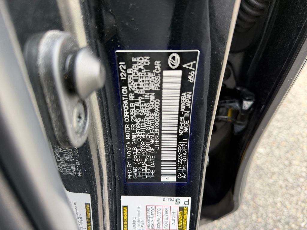 2022 Lexus UX 250h 250h F SPORT