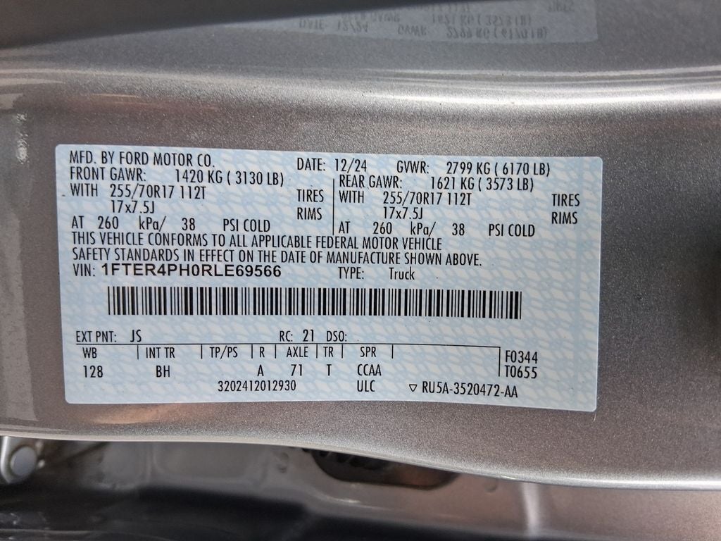 2024 Ford Ranger XL